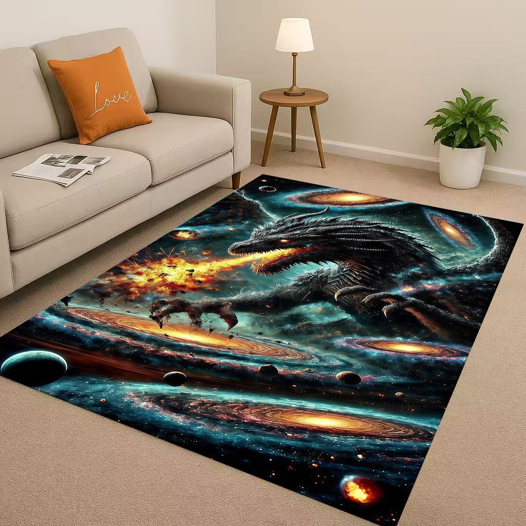 Cartoon Yin Yang Element Dragon Chinese Loong Living Room Non-Slip Area Rug Carpet for Bedroom Playroom Sofa,Home Decor Doormat 40x60cm( 15x23in )
Cartoon Yin Yang Element Dragon Chinese Loong Living Room Non-Slip Area Rug Carpet for Bedroom Playroom Sofa,Home Decor Doormat 40x60cm( 15x23in )