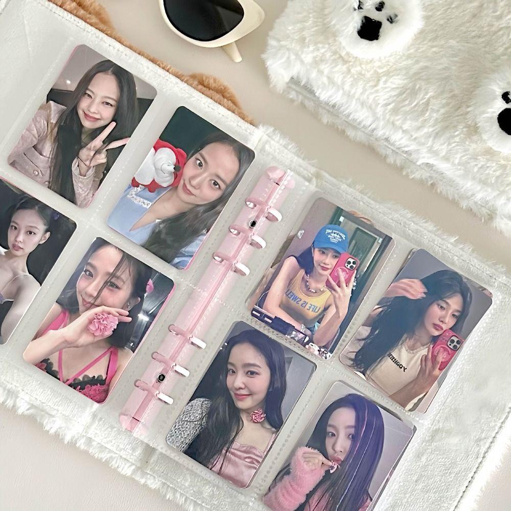 Korean Style Plush Photocard Holder Card Cover Bow Card Binder Chasing Idol Photo Album Mini Photo чорний/рожевий
Korean Style Plush Photocard Holder Card Cover Bow Card Binder Chasing Idol Photo Album Mini Photo чорний/рожевий