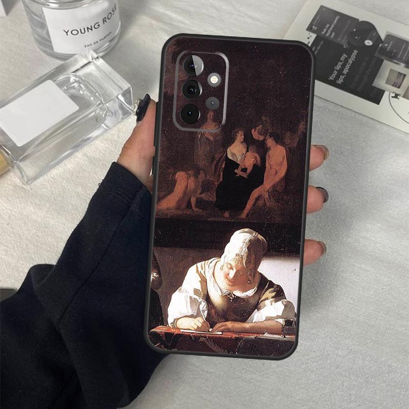 Johannes Vermeer Phone Case For Samsung Galaxy A34 A54 A14 A13 A23 A33 A53 A73 A52 A42 A32 A22 A12 A51 A71 Samsung A52S 5G
Johannes Vermeer Phone Case For Samsung Galaxy A34 A54 A14 A13 A23 A33 A53 A73 A52 A42 A32 A22 A12 A51 A71 Samsung A52S 5G