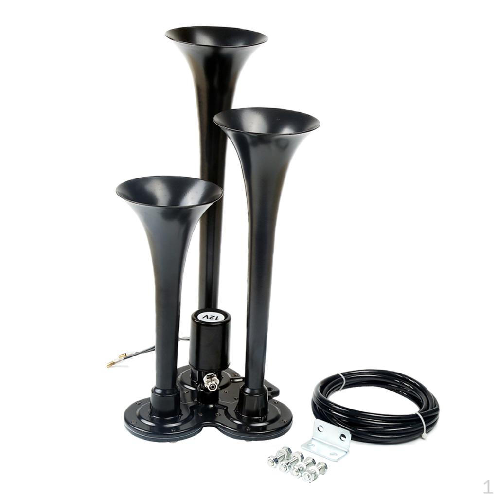 3/Triple Trumpet Quality Air Horn with 12
3/Triple Trumpet Quality Air Horn with 12
