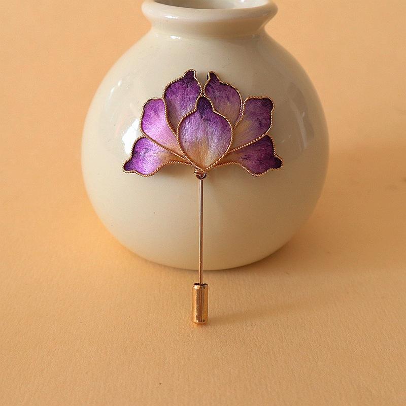 Брошь ручной работы из шелка Qianli Jiangshan Edelweiss, аксессуары Hanfu Cheongsam, женская классическая брошь фиолетовый
Брошь ручной работы из шелка Qianli Jiangshan Edelweiss, аксессуары Hanfu Cheongsam, женская классическая брошь фиолетовый