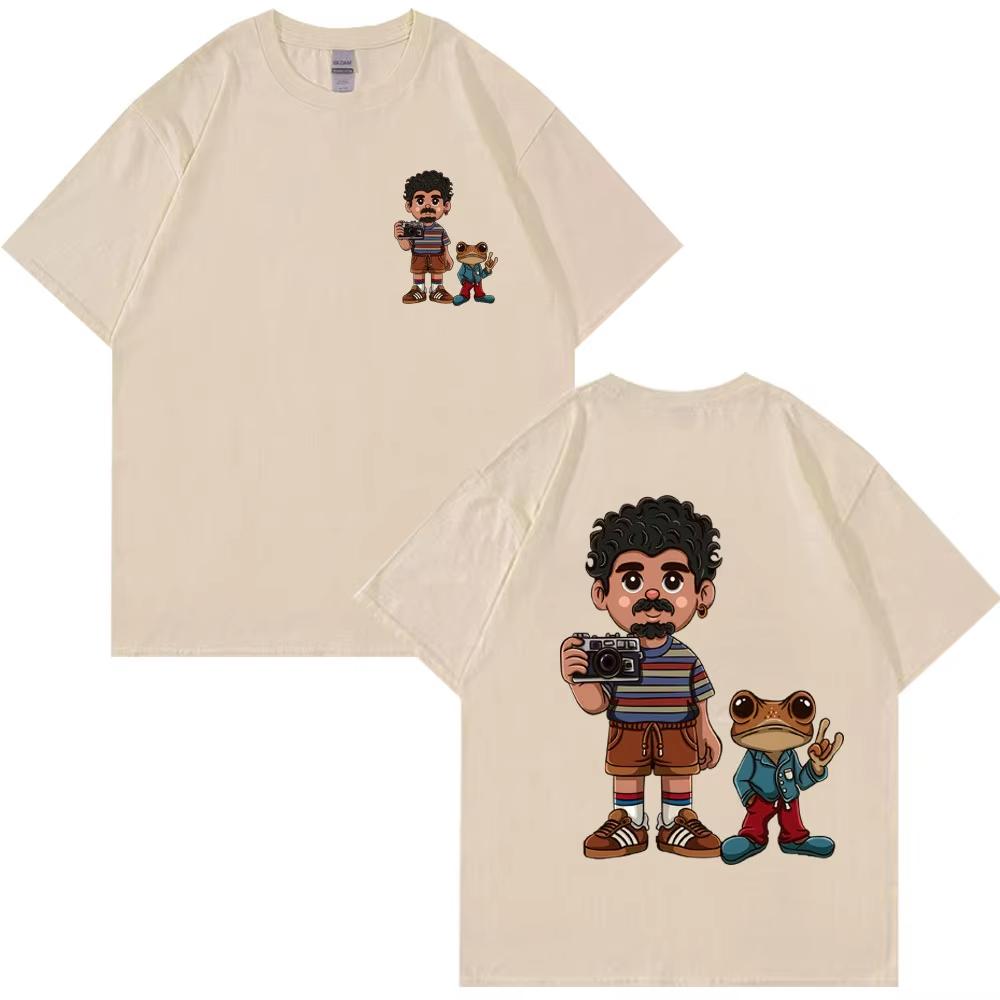 Rapper Bad Bunny Debi Tirar Mas Fotos DTMF T Shirts Cartoon Frog Trend Hip Hop Short Sleeve Unisexs Women Cotton Oversized Tshirt S
Rapper Bad Bunny Debi Tirar Mas Fotos DTMF T Shirts Cartoon Frog Trend Hip Hop Short Sleeve Unisexs Women Cotton Oversized Tshirt S