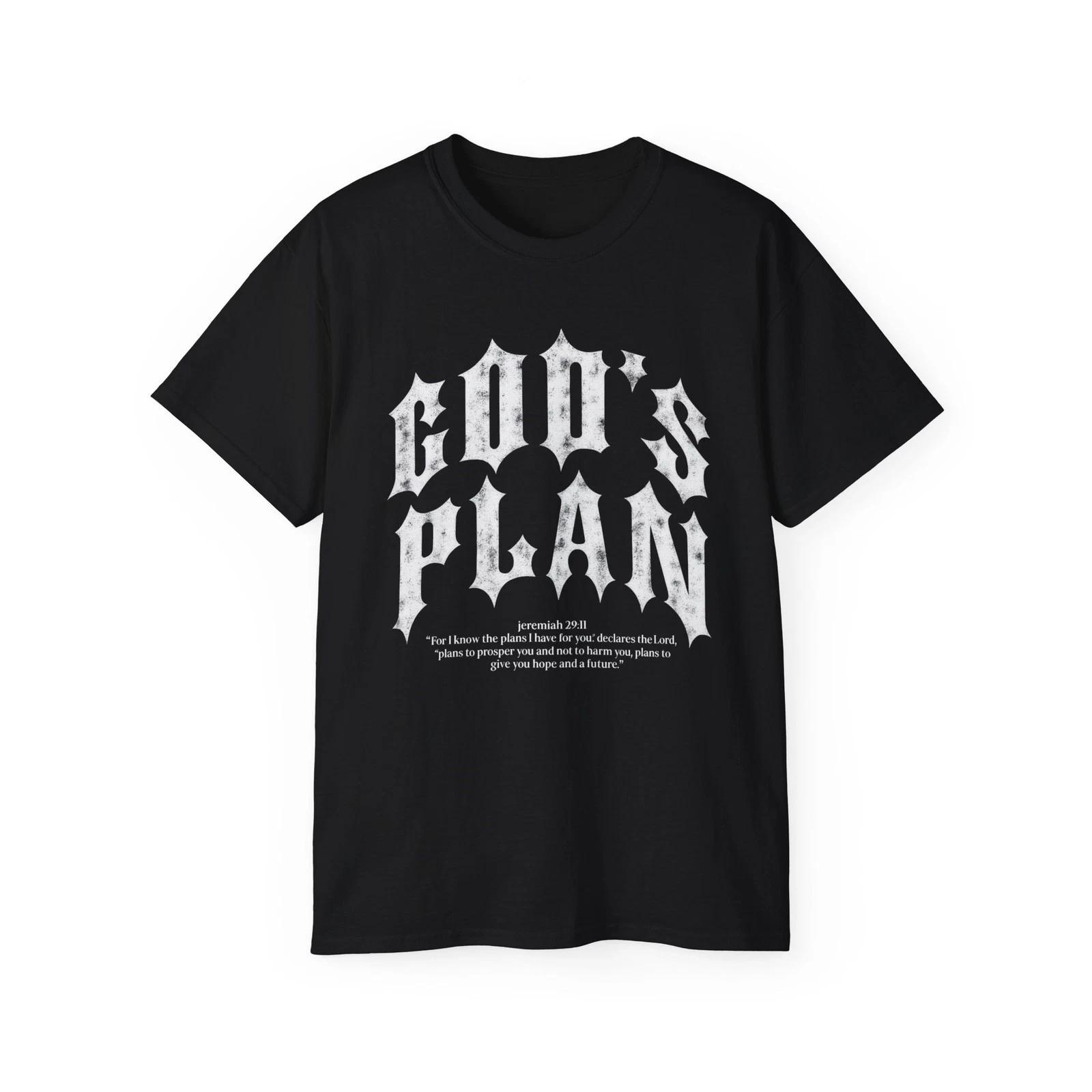 God s Plan Graphic Tee, Unisex Cotton T-Shirt, High Premium Cotton XL
God s Plan Graphic Tee, Unisex Cotton T-Shirt, High Premium Cotton XL