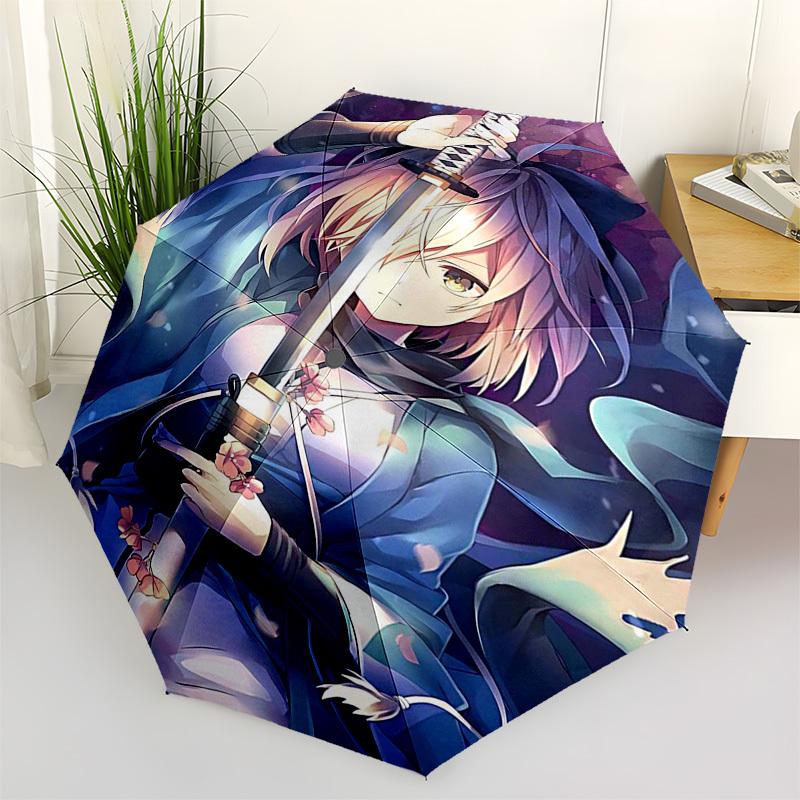 1pc Anime Character Sword Master Outdoor Umbrella - Automatic Opening/Closing, 3-Fold Design, 8-Bone Iron Frame, Perfect Gift for Fans, Travelers, Dai
1pc Anime Character Sword Master Outdoor Umbrella - Automatic Opening/Closing, 3-Fold Design, 8-Bone Iron Frame, Perfect Gift for Fans, Travelers, Dai