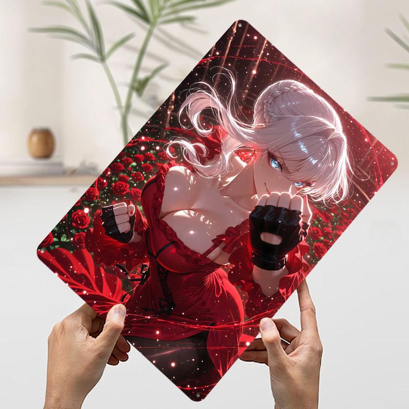 Anime Girl in Red Dress Tin Plaque Poster Customized Wall Art Retro Vintage Metal Signs for Man Cave Home Decor Items Wand Deko 20x30cm(7.8x11.8inch)
Anime Girl in Red Dress Tin Plaque Poster Customized Wall Art Retro Vintage Metal Signs for Man Cave Home Decor Items Wand Deko 20x30cm(7.8x11.8inch)