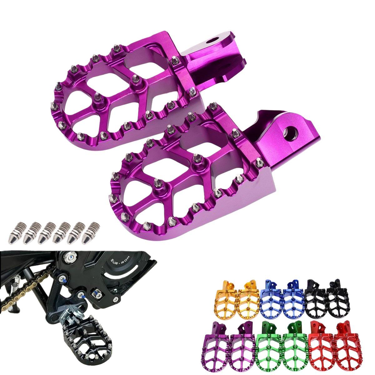 Aluminum CNC Foot Pegs for CR/CRF/125/250/500/230/450R Off-Road Bikes Consult
Aluminum CNC Foot Pegs for CR/CRF/125/250/500/230/450R Off-Road Bikes Consult