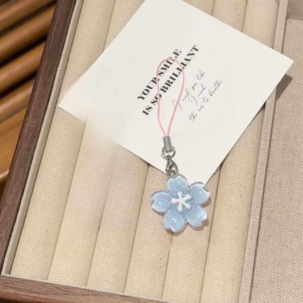 Cute Romance Pink Blue Sakura Flower Pendant Mobile Phone Chain for Women Girls Couple Accessories Bag Keychain Friendship Gift
Cute Romance Pink Blue Sakura Flower Pendant Mobile Phone Chain for Women Girls Couple Accessories Bag Keychain Friendship Gift
