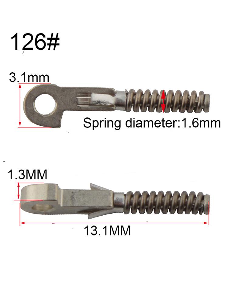 100PCS spring inserts for repairing broken eyeglass flex temples broken spring replacement part #126
100PCS spring inserts for repairing broken eyeglass flex temples broken spring replacement part #126