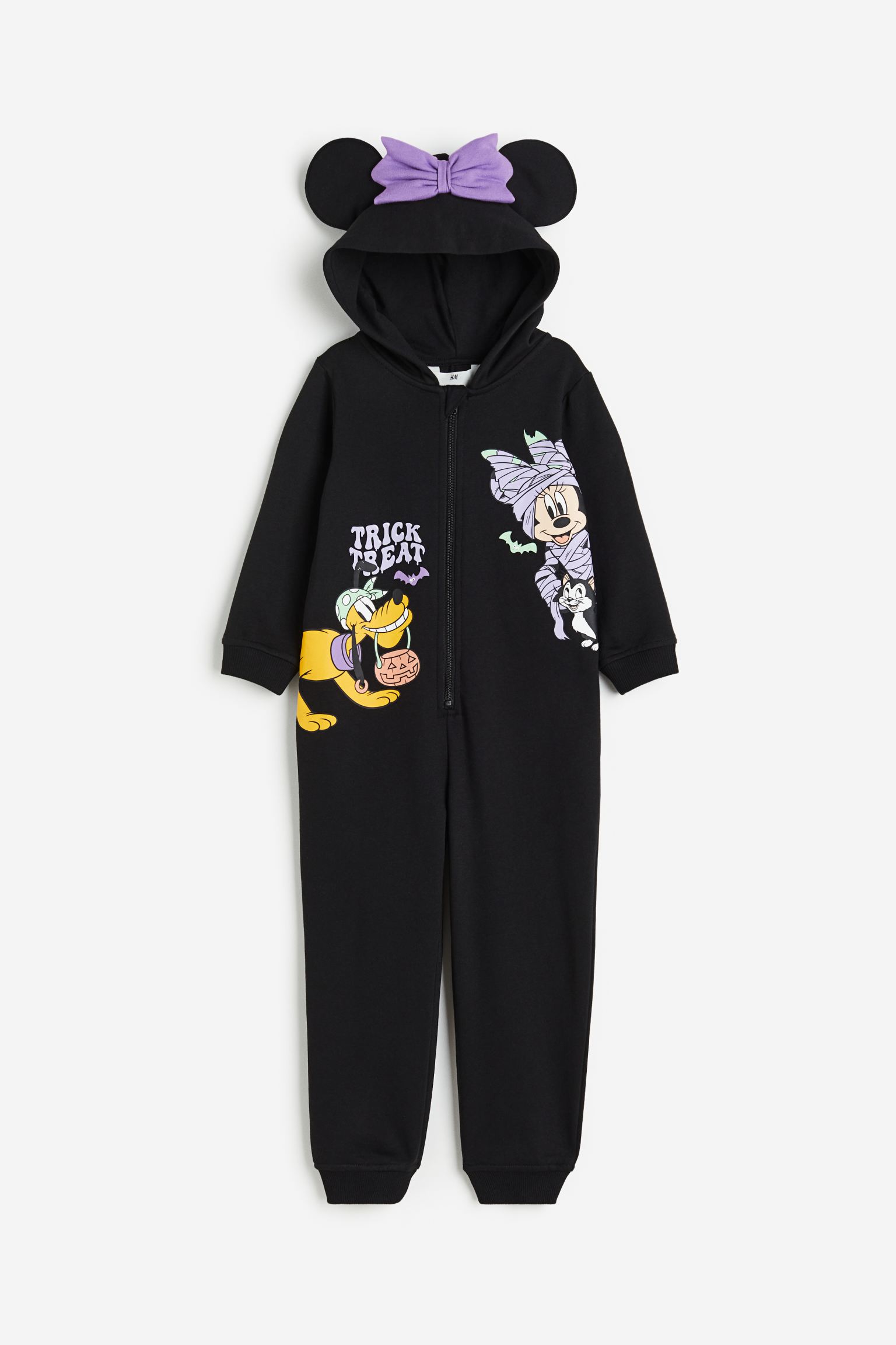 Printed sweatshirt all-in-one suit 
Printed sweatshirt all-in-one suit