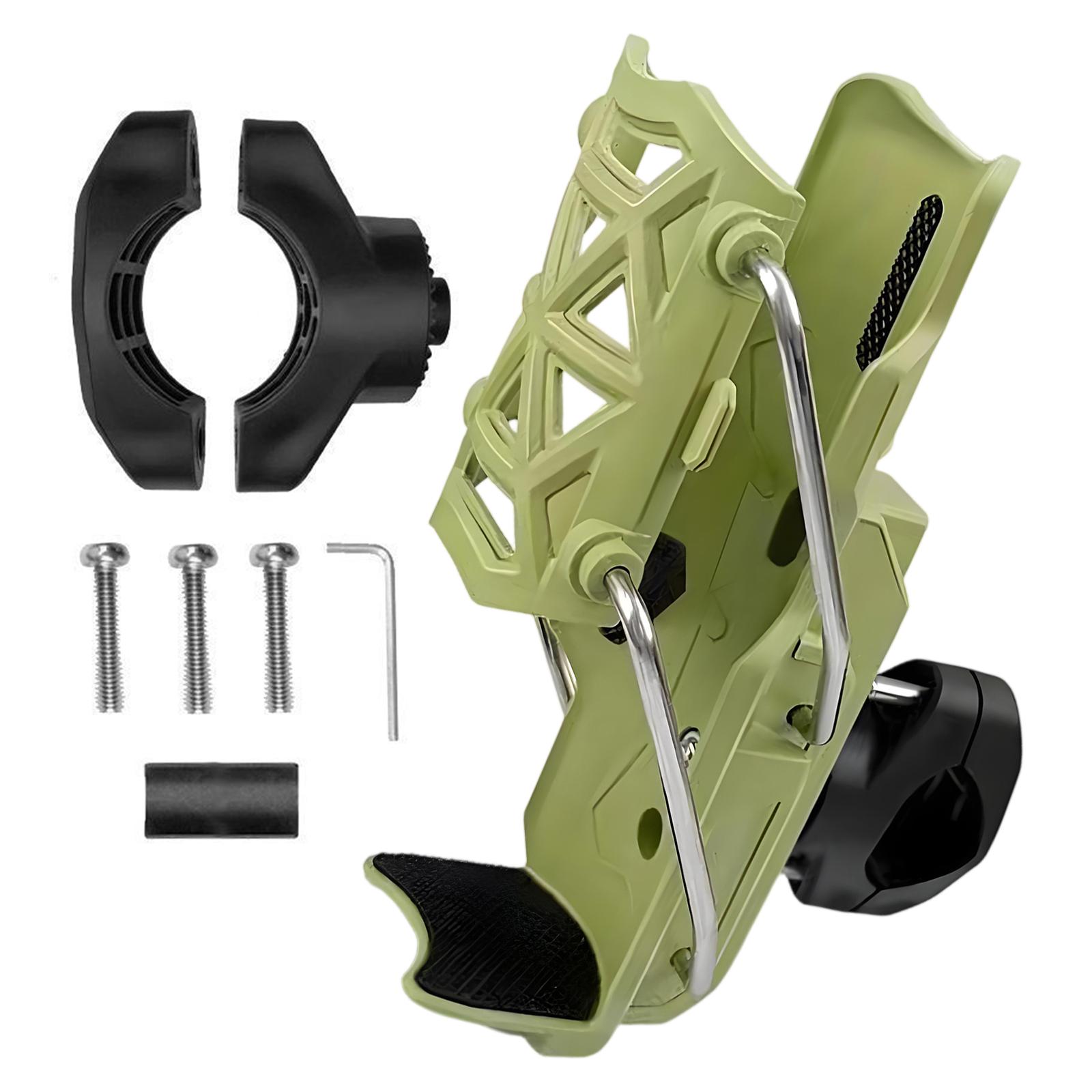 Bike Motorcycle Water Bottle Holder 360 Adjustable Motorcycle Cup Holder Motorcycle Bottle Cage for MTB Road Cycling Motorcycle оливковий колір
Bike Motorcycle Water Bottle Holder 360 Adjustable Motorcycle Cup Holder Motorcycle Bottle Cage for MTB Road Cycling Motorcycle оливковий колір