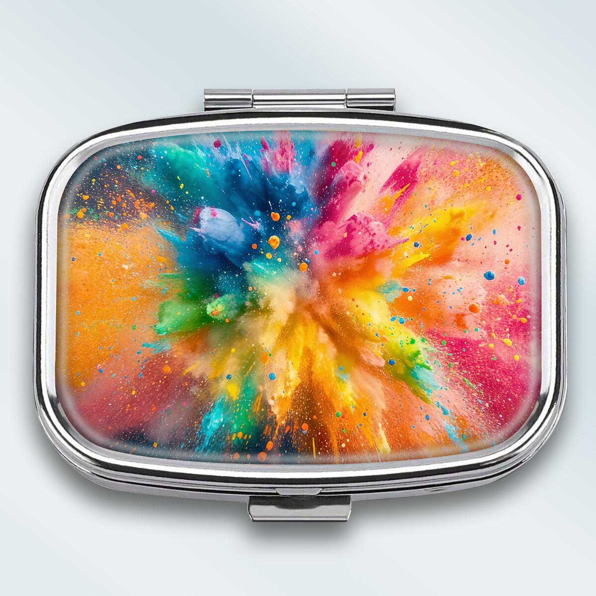 Portable Pill Box with 2 Compartments, Mini Metal Medicine Organizer Case, Cute Printed Pill Container for Vitamins, Pills, Jewelry, Travel, Daily Use різнокольоровий
Portable Pill Box with 2 Compartments, Mini Metal Medicine Organizer Case, Cute Printed Pill Container for Vitamins, Pills, Jewelry, Travel, Daily Use різнокольоровий