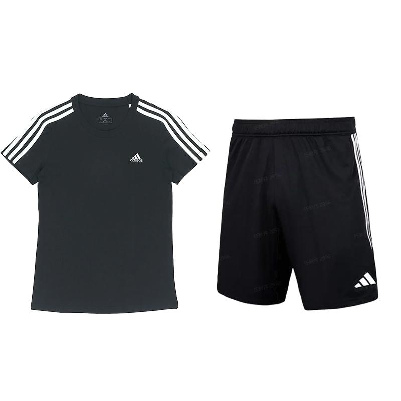 Adidas Letter Logo Design Круглый вырез Короткий рукав Удобные простые свободные шорты со средней талией Повседневный спортивный костюм Унисекс Спортивный костюм Черный GL0784+HT6129 S
Adidas Letter Logo Design Круглый вырез Короткий рукав Удобные простые свободные шорты со средней талией Повседневный спортивный костюм Унисекс Спортивный костюм Черный GL0784+HT6129 S