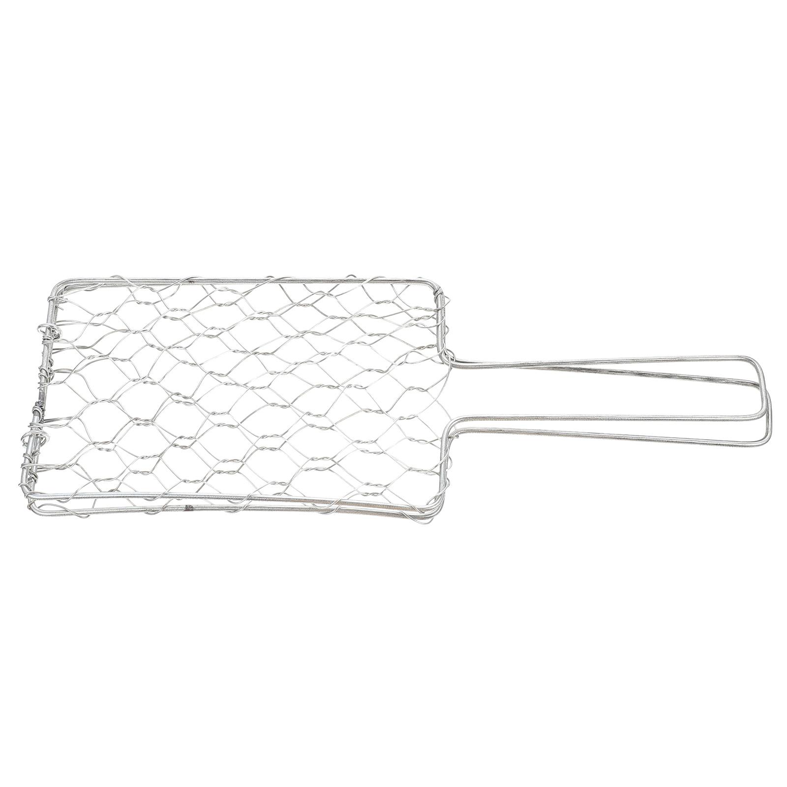 Grill Basket Iron Barbecue Rack with Handle Heat Resistant Non-Stick Surface for Outdoor Camping Picnic Barbeque Grill
Grill Basket Iron Barbecue Rack with Handle Heat Resistant Non-Stick Surface for Outdoor Camping Picnic Barbeque Grill