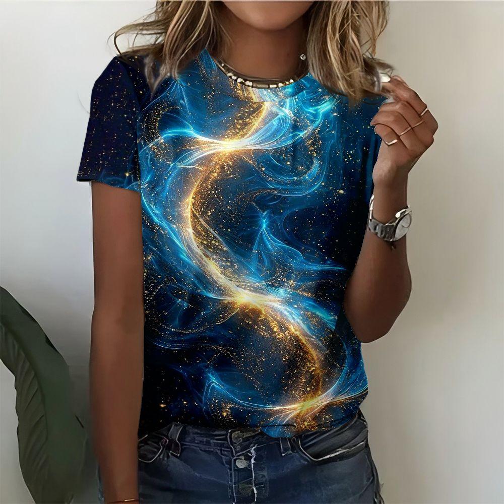 Starry Sky T-Shirts Abstract Pattern 3D Print Women Men Round Neck Short Sleeve T Shirt Tees Harajuku Y2K Tops Unisex Clothing M
Starry Sky T-Shirts Abstract Pattern 3D Print Women Men Round Neck Short Sleeve T Shirt Tees Harajuku Y2K Tops Unisex Clothing M