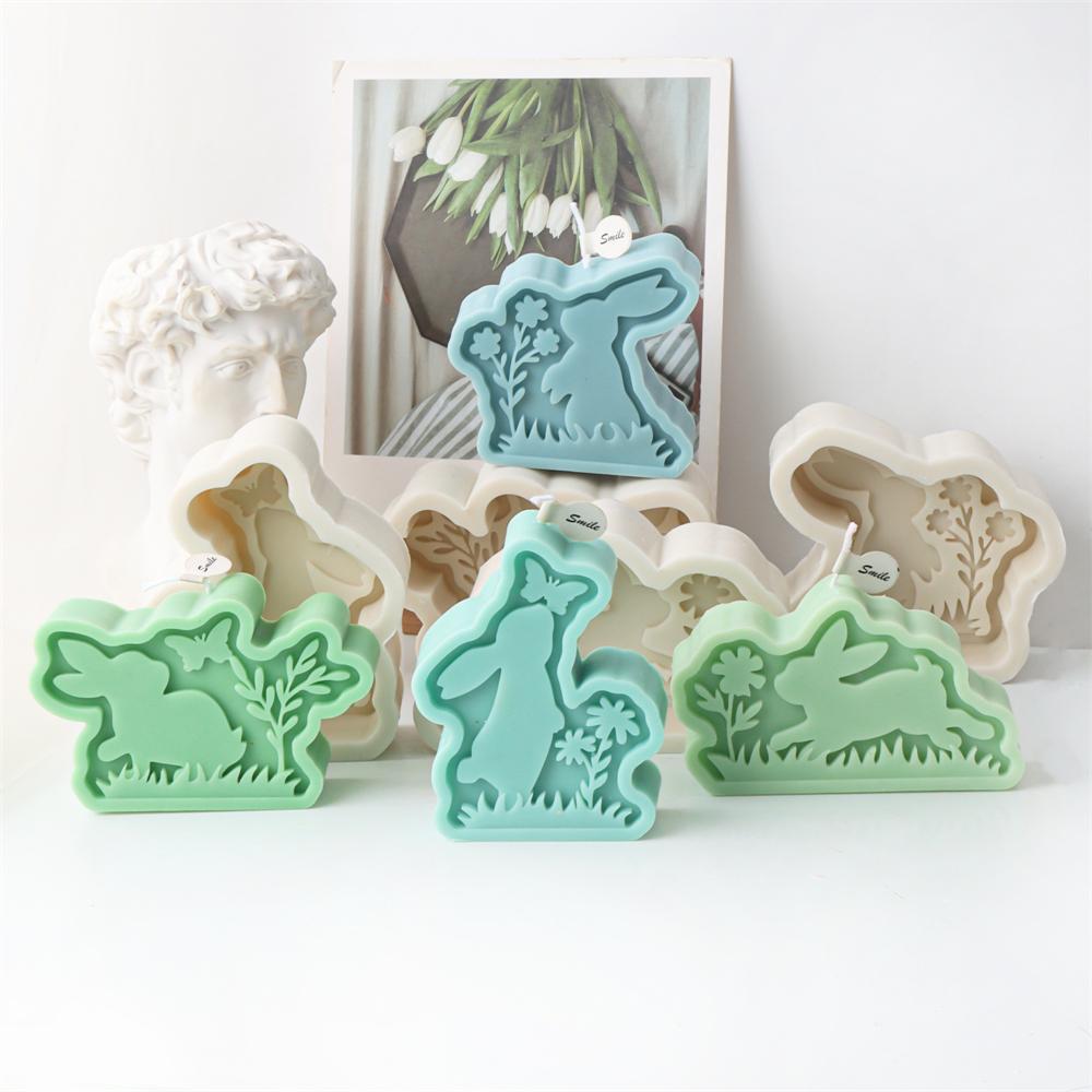 Easter Rabbit Candle Mold Silicone Mould Bunny Resin Soap Molds Flower Resin Rabbit Decorate
Easter Rabbit Candle Mold Silicone Mould Bunny Resin Soap Molds Flower Resin Rabbit Decorate