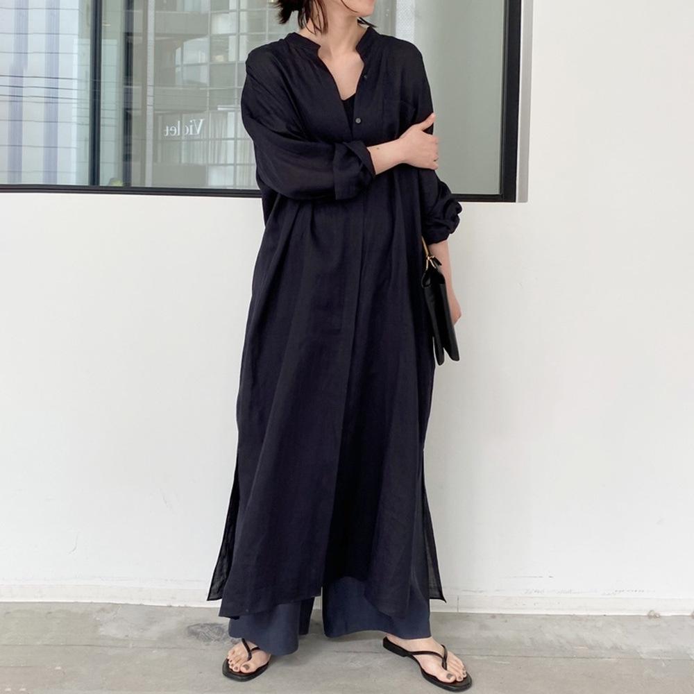 Women s Linen Solid Color Long Dress - Japanese Korean Style, Loose and Breathable for Summer and Spring 2026. One Size чорний
Women s Linen Solid Color Long Dress - Japanese Korean Style, Loose and Breathable for Summer and Spring 2026. One Size чорний