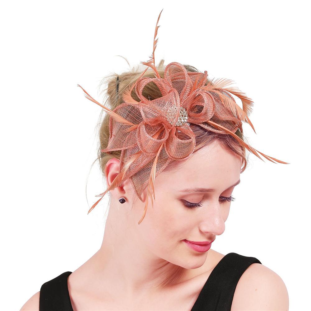European And American Style Feather Flower Headgear Retro Leather Pink Top Hat Hemp Yarn Headband Hairpin Dual-Purpose
European And American Style Feather Flower Headgear Retro Leather Pink Top Hat Hemp Yarn Headband Hairpin Dual-Purpose