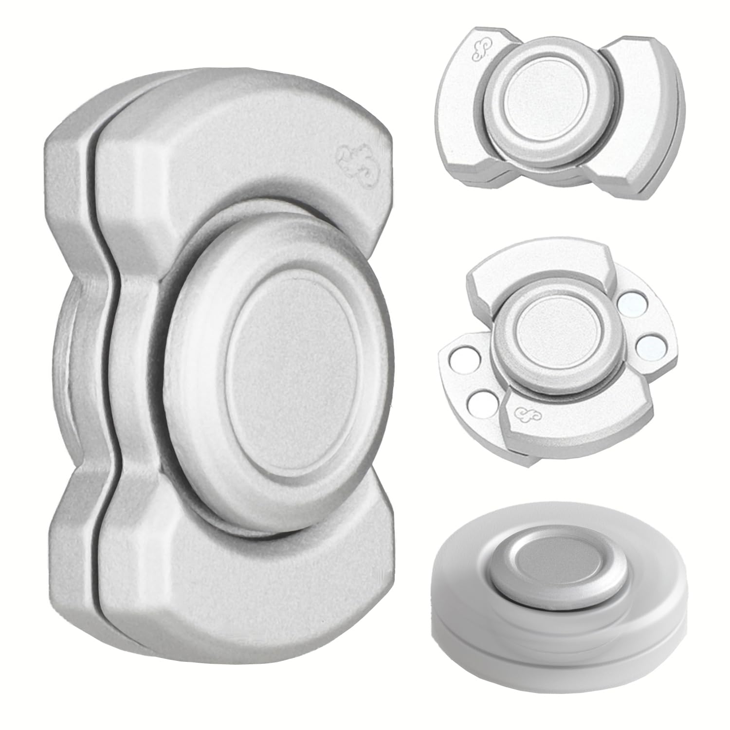 Moruna Metal Hand Spinner EDC Fidget Toy Well-Spinning Stress Relief Silver
Moruna Metal Hand Spinner EDC Fidget Toy Well-Spinning Stress Relief Silver
