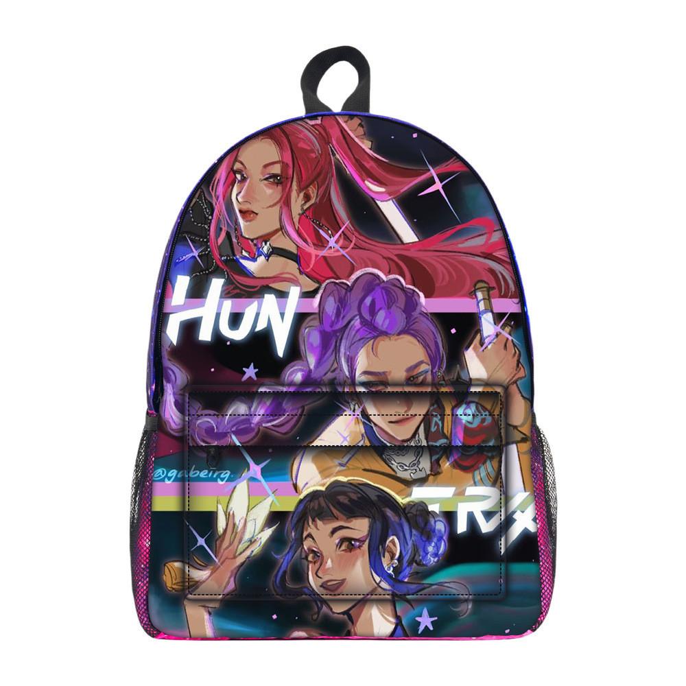 Kpop Demon Hunters Cartoon Pattern Oxford Cloth Student Backpack Style1
Kpop Demon Hunters Cartoon Pattern Oxford Cloth Student Backpack Style1