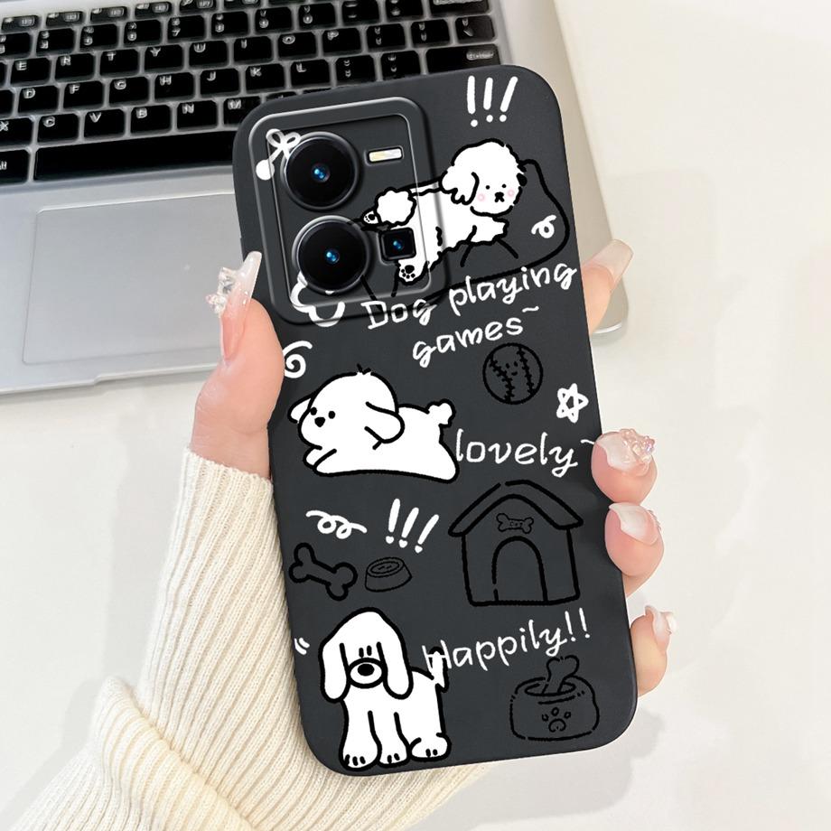 Lovely Painted Phone Case For Vivo Y35 4G Matte Silicone Anti-knock Soft Cover Funda For Vivo Y22T Panda Cat Animals Flower Capa Vivo Y35 4G
Lovely Painted Phone Case For Vivo Y35 4G Matte Silicone Anti-knock Soft Cover Funda For Vivo Y22T Panda Cat Animals Flower Capa Vivo Y35 4G