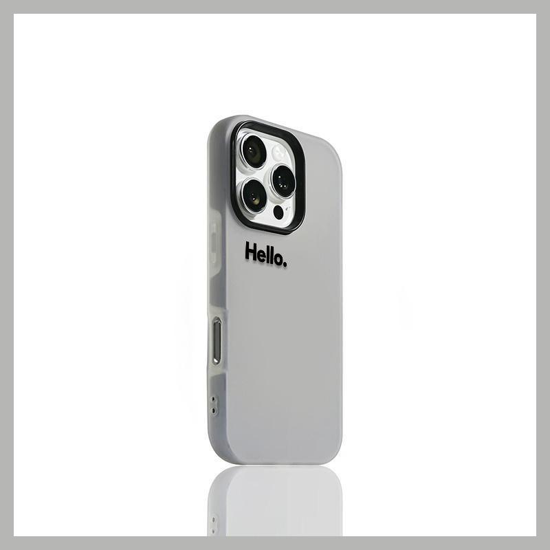 English Hello Frosted Two-in-One Phone Case for Apple iPhone 14/15/16/17 Pro Max iPhone 15 Pro Max
English Hello Frosted Two-in-One Phone Case for Apple iPhone 14/15/16/17 Pro Max iPhone 15 Pro Max