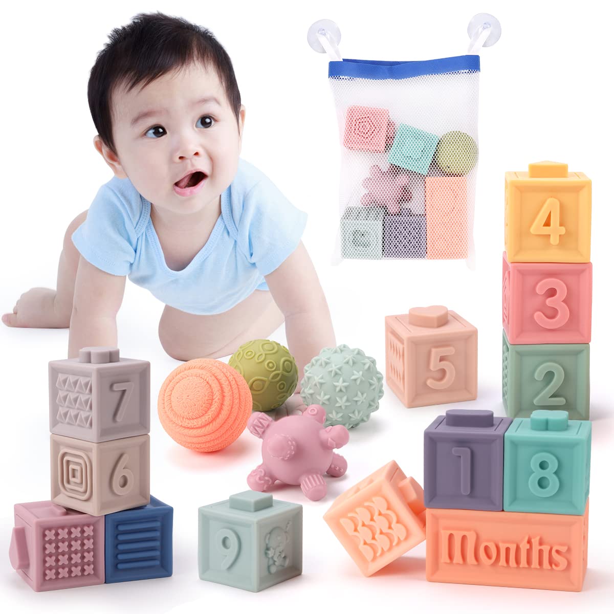 REMOKING Building Blocks Soft Blocks Bath Toys Baby Toys Educational Toys Decompression Goods Baby Gifts Boys Girls Gifts Birthday Christmas Storage
REMOKING Building Blocks Soft Blocks Bath Toys Baby Toys Educational Toys Decompression Goods Baby Gifts Boys Girls Gifts Birthday Christmas Storage