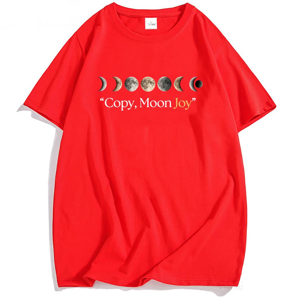 Unisex Streetwear Copy Moon Joy T-shirt Graphic Printing Clothing Short Sleeve Cotton Tshirts Casual Summer Tees XXL
Unisex Streetwear Copy Moon Joy T-shirt Graphic Printing Clothing Short Sleeve Cotton Tshirts Casual Summer Tees XXL
