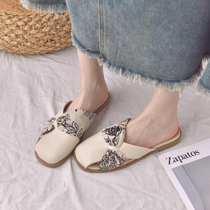 Flat-bottomed temperament Lazy pedal new gentle baotou half slippers female summer 40 абрикосовий
Flat-bottomed temperament Lazy pedal new gentle baotou half slippers female summer 40 абрикосовий