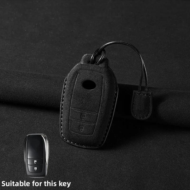 Leather Car Key Cover For Toyota Land Cruiser 200 Prado Crown Yaris Cross Hilux Innova Fortuner Camry Alphard PREVIA Vellfire
Leather Car Key Cover For Toyota Land Cruiser 200 Prado Crown Yaris Cross Hilux Innova Fortuner Camry Alphard PREVIA Vellfire