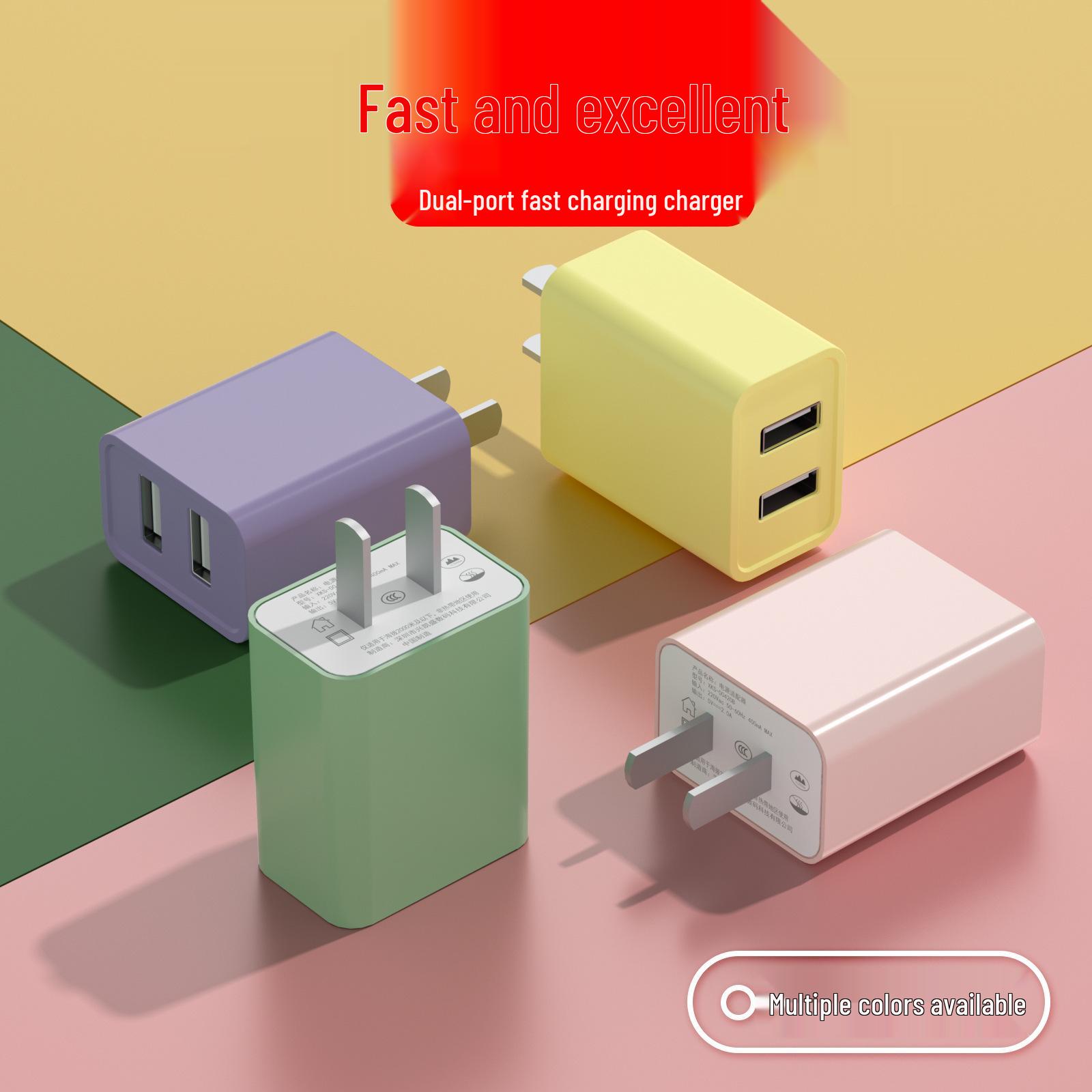Liquid Color 5V Dual Port Fast Charger, 3C Certified, Universal for Android Devices, 2A USB Adapter Lemon Yellow
Liquid Color 5V Dual Port Fast Charger, 3C Certified, Universal for Android Devices, 2A USB Adapter Lemon Yellow