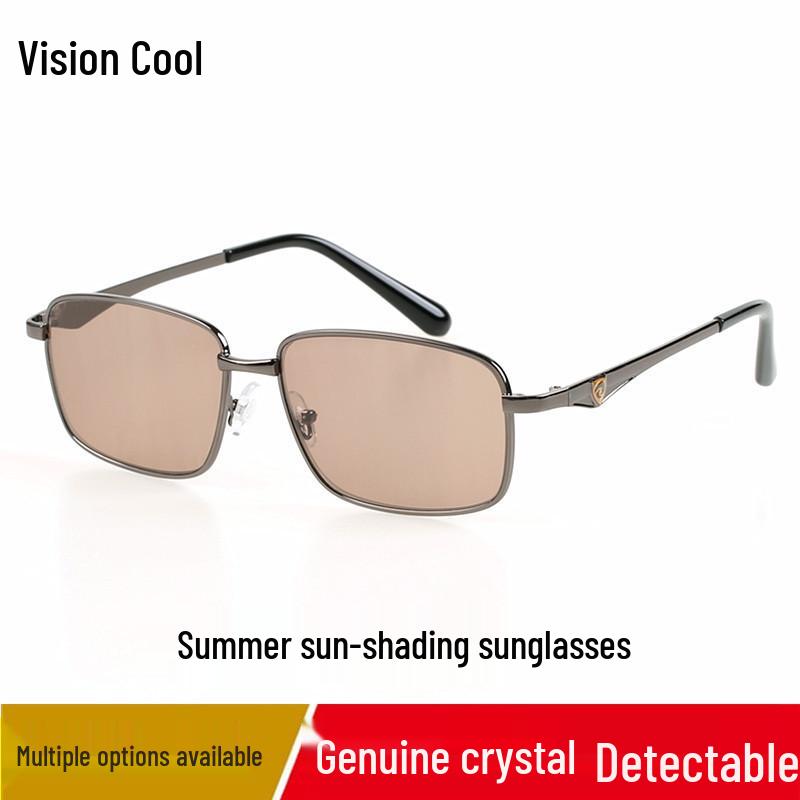 Crystal Stone Mirror Full-Rim Sunglasses for Men - Tea Color & White Stone, Ideal for Middle-Aged & Elderly, Available in Multiple Styles
Crystal Stone Mirror Full-Rim Sunglasses for Men - Tea Color & White Stone, Ideal for Middle-Aged & Elderly, Available in Multiple Styles