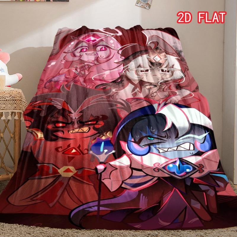 Cookie Run Kingdom Characters Flannel Blanket, Cartoon Throw Blanket for Sofa Bed 80cm x 120cm
Cookie Run Kingdom Characters Flannel Blanket, Cartoon Throw Blanket for Sofa Bed 80cm x 120cm