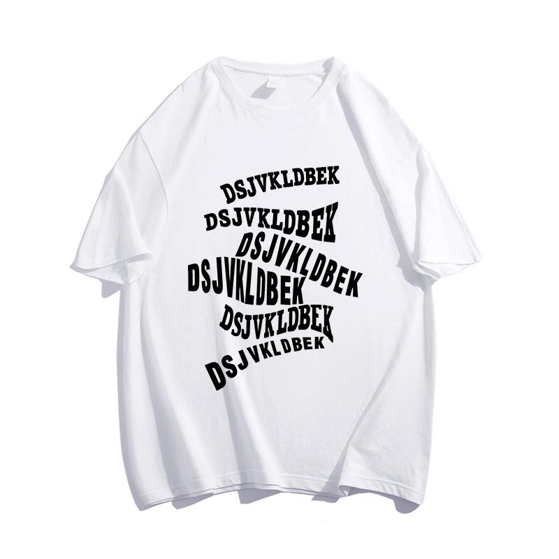 Pure cotton heavy American design short-sleeved t-shirt women s new summer loose chic Hong Kong flavor half-sleeved 3XL білий
Pure cotton heavy American design short-sleeved t-shirt women s new summer loose chic Hong Kong flavor half-sleeved 3XL білий