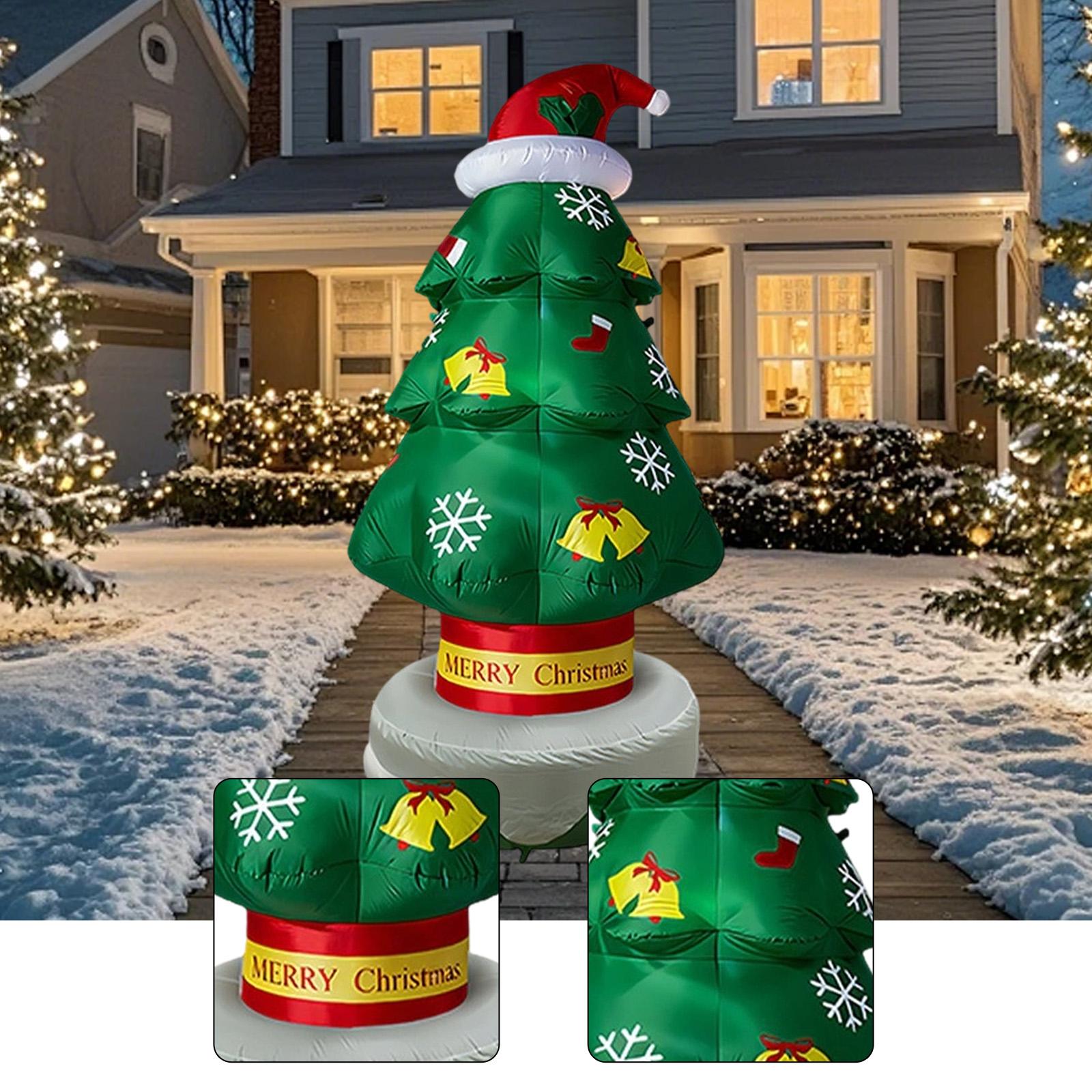 Lighted Up Inflatable Christmas Tree Outdoor Weatherproof Polyester Sculpture for Kids Gift Party Decoration зелений
Lighted Up Inflatable Christmas Tree Outdoor Weatherproof Polyester Sculpture for Kids Gift Party Decoration зелений