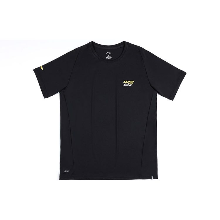 Li-Ning Quick-Drying Breathable Casual Sports T-Shirt Unisex Tops Black ATSS799-2 S
Li-Ning Quick-Drying Breathable Casual Sports T-Shirt Unisex Tops Black ATSS799-2 S