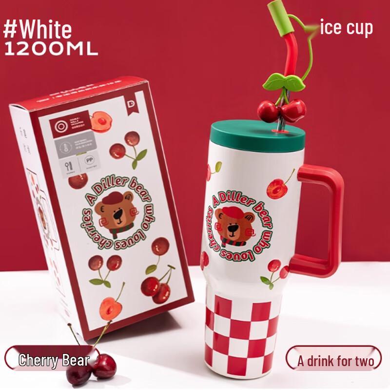 Diller Ice Bear Insulated Tumbler with Straw
Diller Ice Bear Insulated Tumbler with Straw