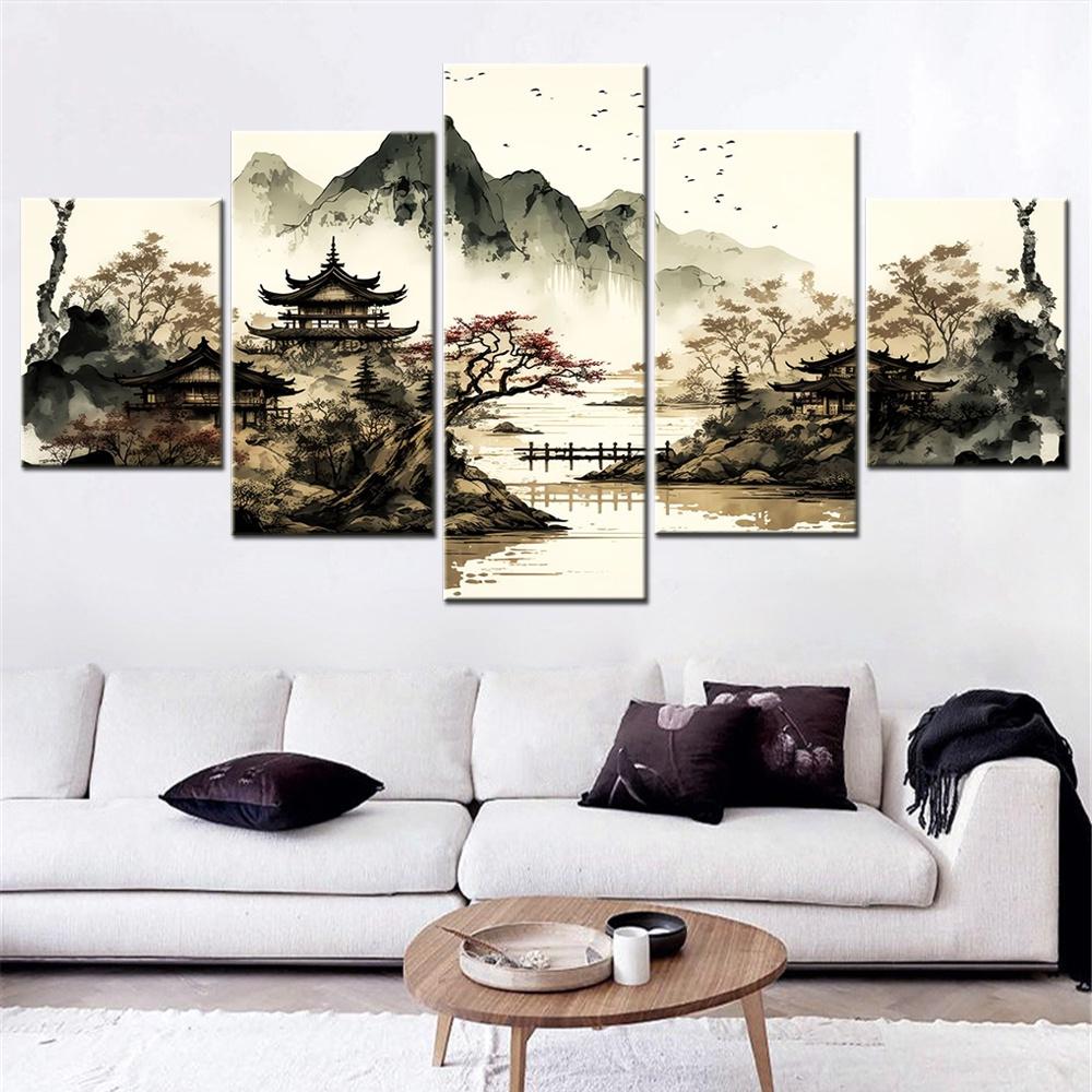 5 Pieces Nuture Canvas Picture Print Vintage Japan Landscape Home Decoration Poster Painting For Living Room Wall Artwork Mural 20x35 20x45 20x55cm
5 Pieces Nuture Canvas Picture Print Vintage Japan Landscape Home Decoration Poster Painting For Living Room Wall Artwork Mural 20x35 20x45 20x55cm