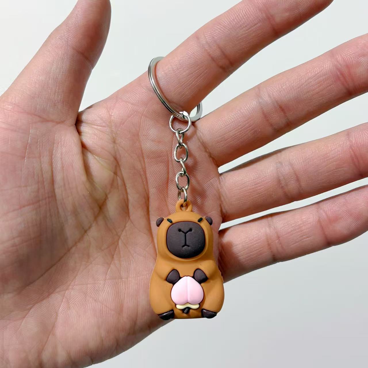 New Kapibala Key Chain Hugging Fruit Series Cute Kapibala Pendant Couple Key Chain School Bag Blind Bag Car Key Accessories персиковый
New Kapibala Key Chain Hugging Fruit Series Cute Kapibala Pendant Couple Key Chain School Bag Blind Bag Car Key Accessories персиковый