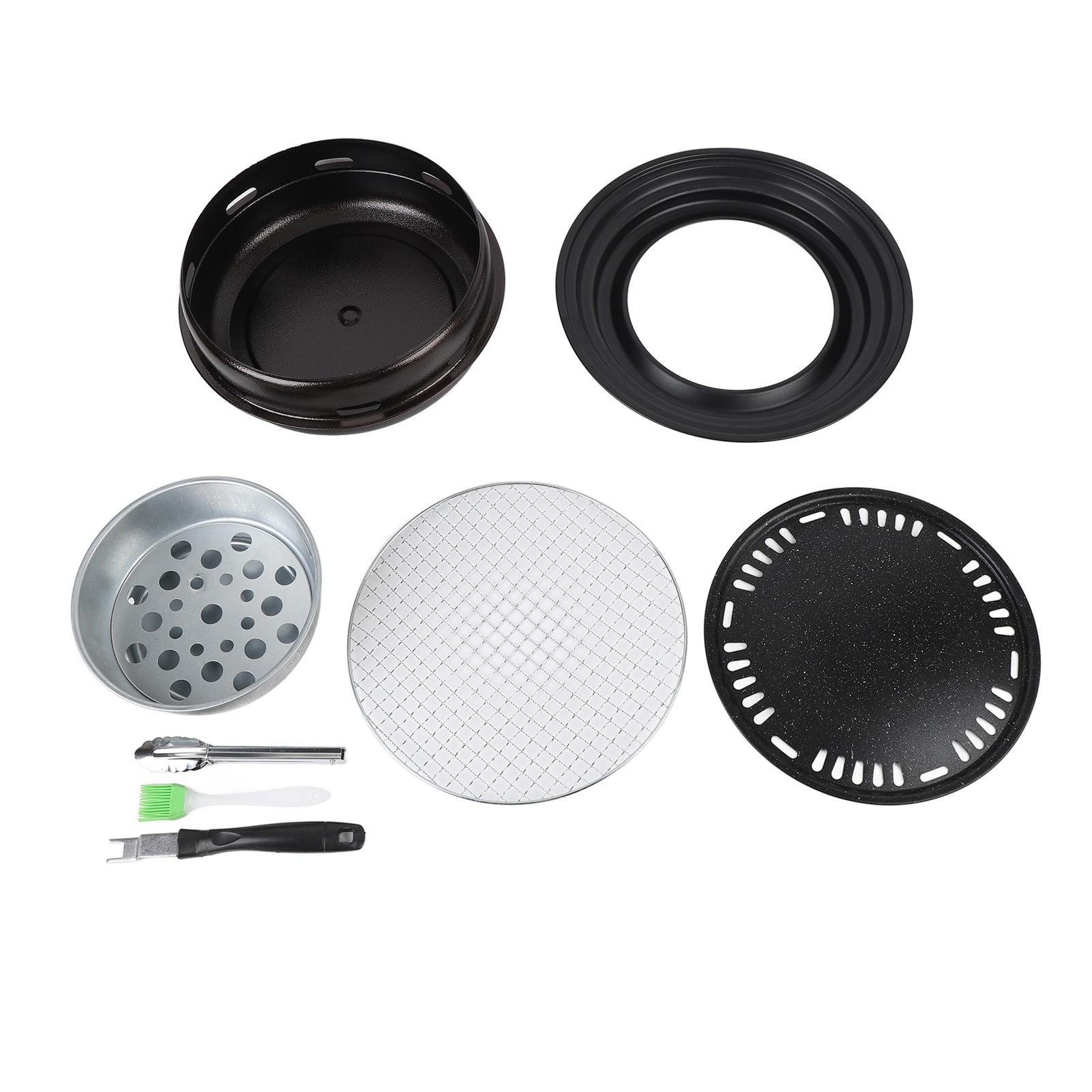 Charcoal Barbecue Stove Round Smokeless Charcoal Grill Stove with Thickened Grill Net for Home Comme S 3 to 5 Persons
Charcoal Barbecue Stove Round Smokeless Charcoal Grill Stove with Thickened Grill Net for Home Comme S 3 to 5 Persons