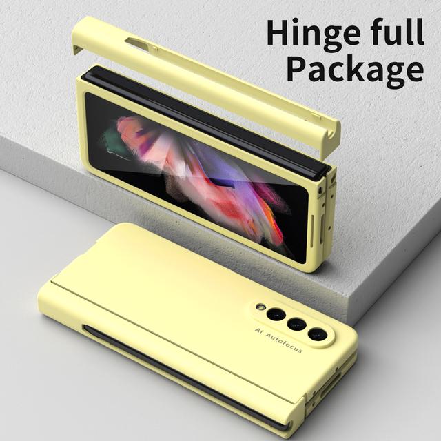Чехол для мобильного телефона с полным покрытием для Samsung Galaxy Z Fold 4 Fold3 Fold2 Fold4 Zfold3 Fold 2 3 5g Чехлы-ручки из закаленного стекла S for Samsung Z Fold 2 жёлтый
Чехол для мобильного телефона с полным покрытием для Samsung Galaxy Z Fold 4 Fold3 Fold2 Fold4 Zfold3 Fold 2 3 5g Чехлы-ручки из закаленного стекла S for Samsung Z Fold 2 жёлтый