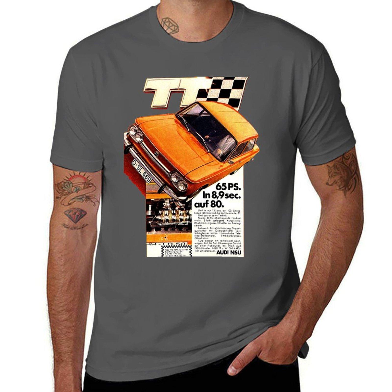 NSU PRINZ TT - ADVERT T-Shirt oversized summer clothes blanks t shirts for men cotton S
NSU PRINZ TT - ADVERT T-Shirt oversized summer clothes blanks t shirts for men cotton S