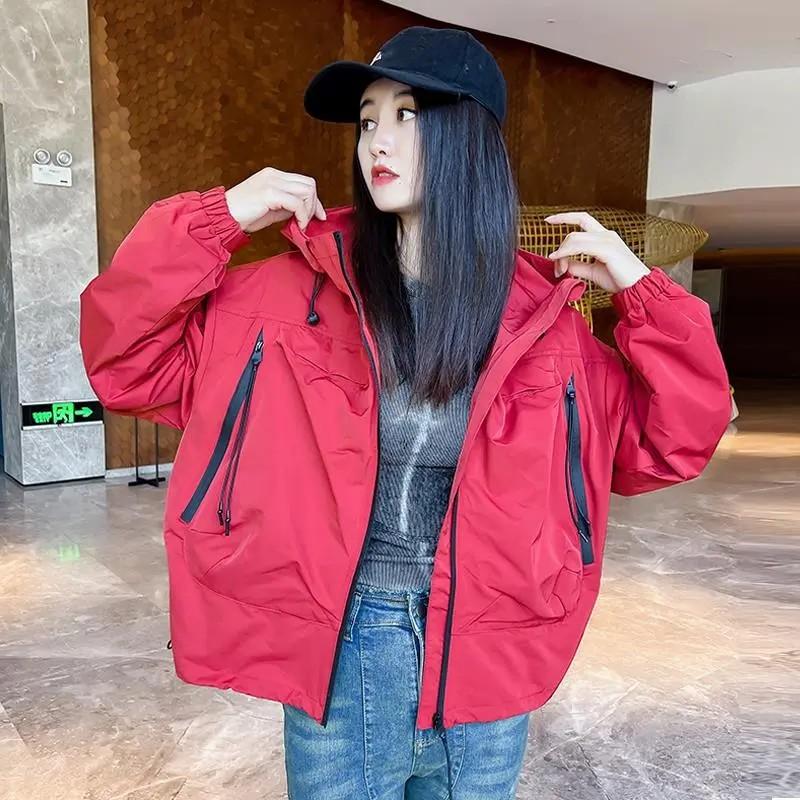 Женская свободная повседневная куртка на весну-осень, дизайн: кардиган с капюшоном 4XL красный
Женская свободная повседневная куртка на весну-осень, дизайн: кардиган с капюшоном 4XL красный