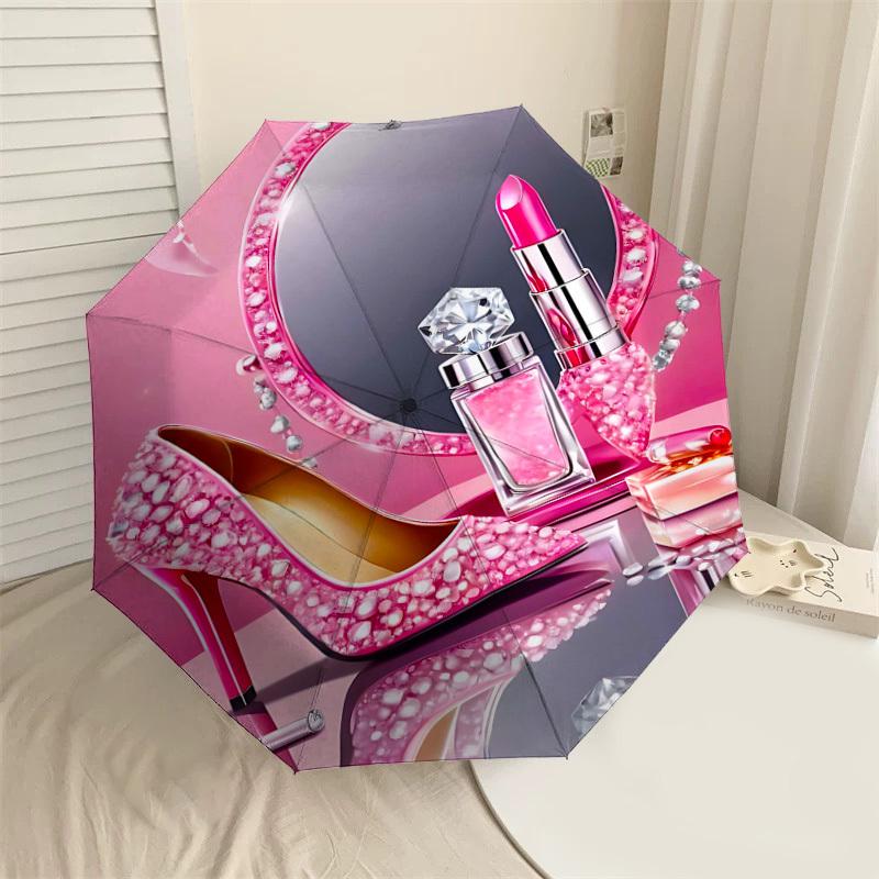 1PC high-heeled shoes lipstick Automatic Open/Close Umbrella Compact Folding Umbrella with 8-Rib Shaft lightweight esign, Highquality Fabric1178A
1PC high-heeled shoes lipstick Automatic Open/Close Umbrella Compact Folding Umbrella with 8-Rib Shaft lightweight esign, Highquality Fabric1178A