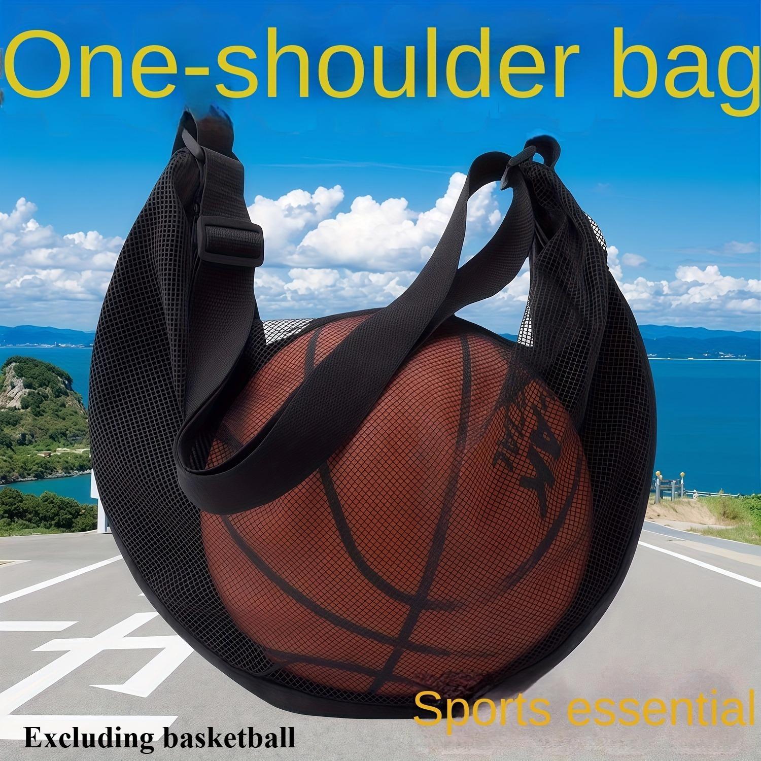 1pc Large Capacity Basket with Adjustable Strap & Mesh Pocket - Durable Sports Training & Volley Storage , with Lettering
1pc Large Capacity Basket with Adjustable Strap & Mesh Pocket - Durable Sports Training & Volley Storage , with Lettering