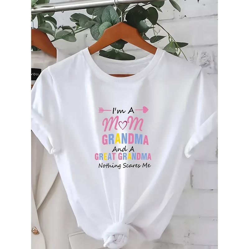 Women Plus Size Letter Heart Print T-Shirt Euro-American Style Round Neck Short Sleeve Spring Summer Autumn Casual Top 4XL білий
Women Plus Size Letter Heart Print T-Shirt Euro-American Style Round Neck Short Sleeve Spring Summer Autumn Casual Top 4XL білий