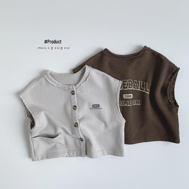 Jianchao Kids 2025 Spring Korean Style Sleeveless Vest for Boys and Girls, Ages 3-5 130 cm
Jianchao Kids 2025 Spring Korean Style Sleeveless Vest for Boys and Girls, Ages 3-5 130 cm