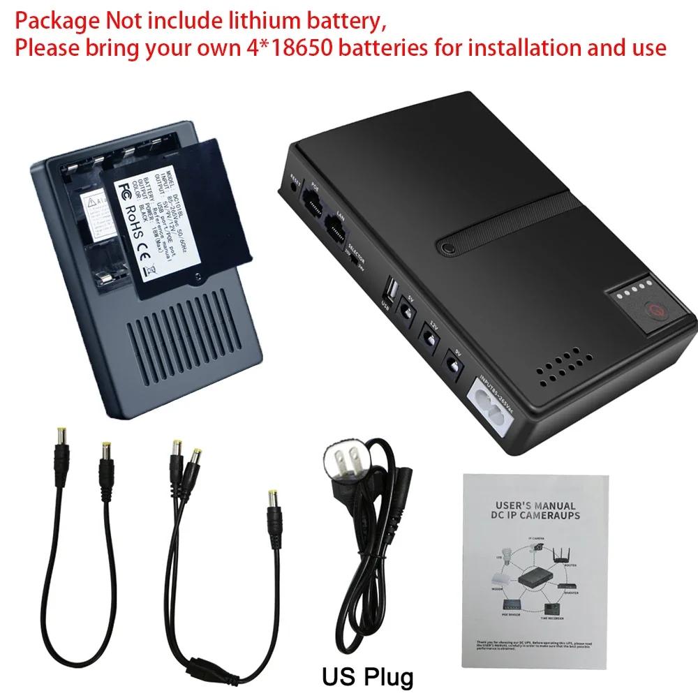 Mini DC1018 Uninterruptible Power Supply AC85-265V Output 5V-24V Battery Backup UPS Router Optical Cat Power Adapter
Mini DC1018 Uninterruptible Power Supply AC85-265V Output 5V-24V Battery Backup UPS Router Optical Cat Power Adapter