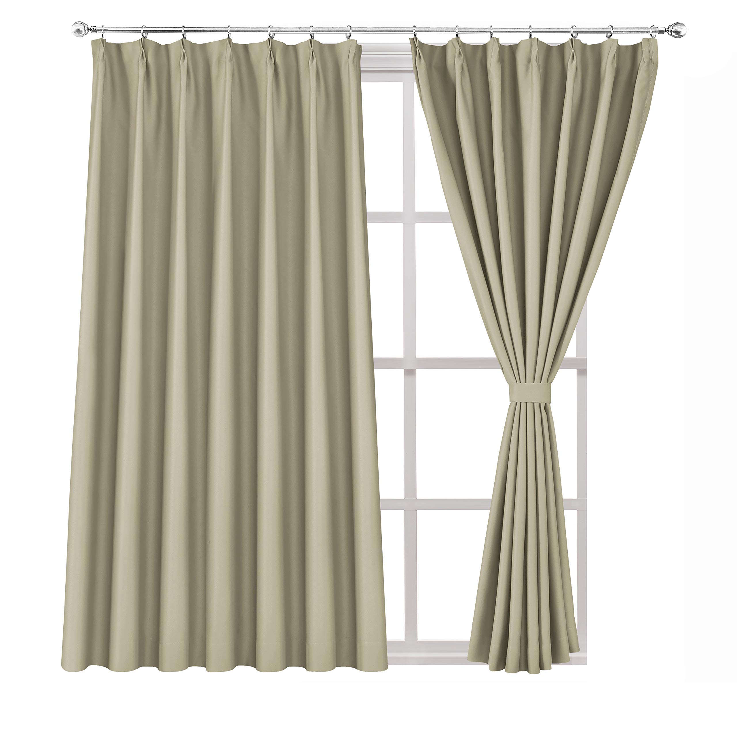 WONTEX Premium Blackout Day and Night UV Simple Set of Width Length 230cm Drapes, Heat-Insulating, Soundproof, Privacy, Energy-Saving, Protection, бежевый
WONTEX Premium Blackout Day and Night UV Simple Set of Width Length 230cm Drapes, Heat-Insulating, Soundproof, Privacy, Energy-Saving, Protection, бежевый