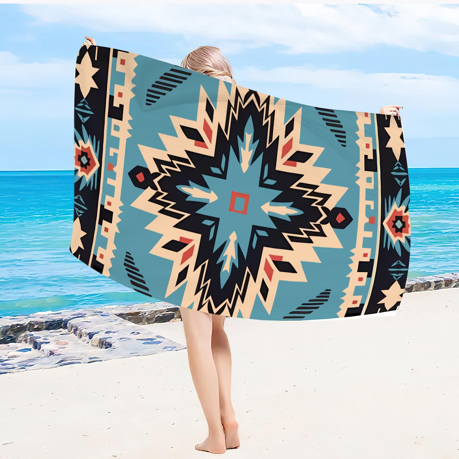 Mandala Print Beach Towel for Adults, Quick-Dry Sports Towel, Sandproof Yoga Gym & Pool Surfing Bath Sheet, Style4 W30*H60(CM)
Mandala Print Beach Towel for Adults, Quick-Dry Sports Towel, Sandproof Yoga Gym & Pool Surfing Bath Sheet, Style4 W30*H60(CM)