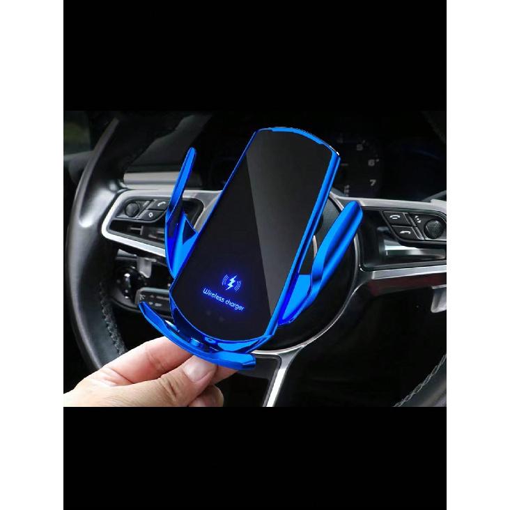 Беспроводное автомобильное зарядное устройство мощностью 15 Вт со складным держателем one-size синий
Беспроводное автомобильное зарядное устройство мощностью 15 Вт со складным держателем one-size синий